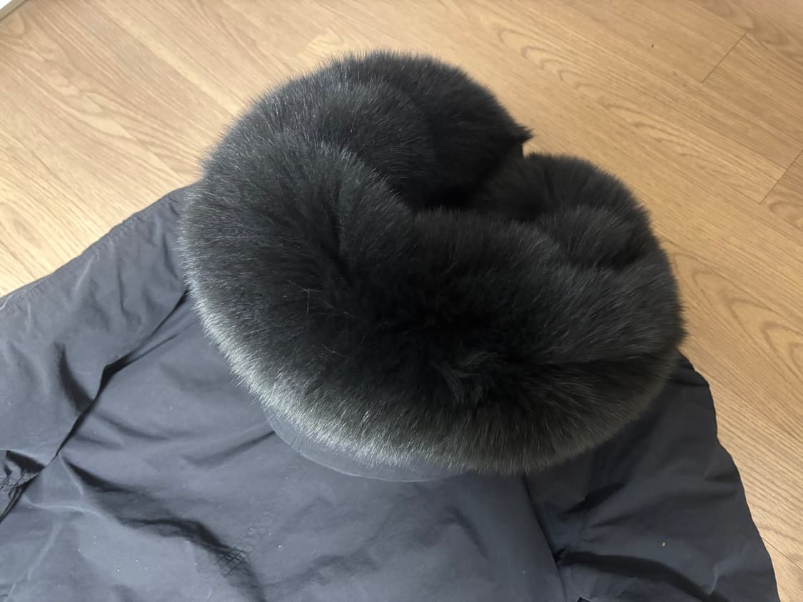 상태최상 지컷 빅사가퍼 야상 롱패딩 55(오버핏 66충분히) 상품이미지5