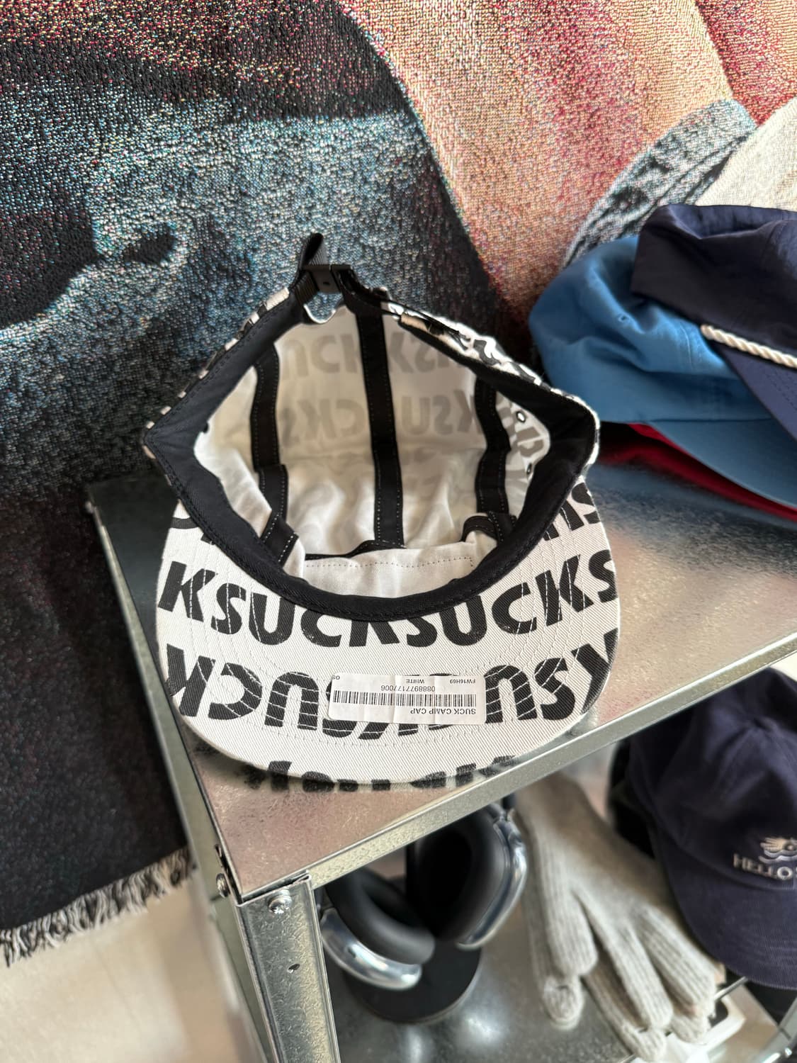 슈프림 suck 캠프캡 상품이미지3