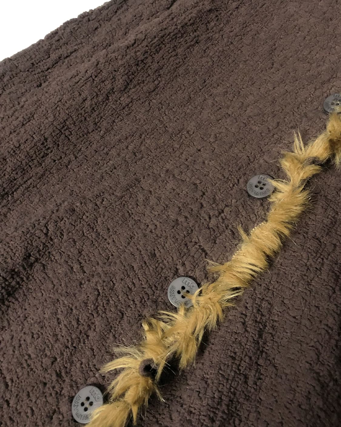 me ISSEY MIYAKE 트리밍 퍼 링클 자켓  상품이미지5