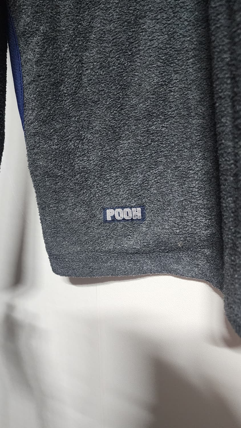 디즈니 챠콜 푸우 후리스(실측XL-2XL) 상품이미지4