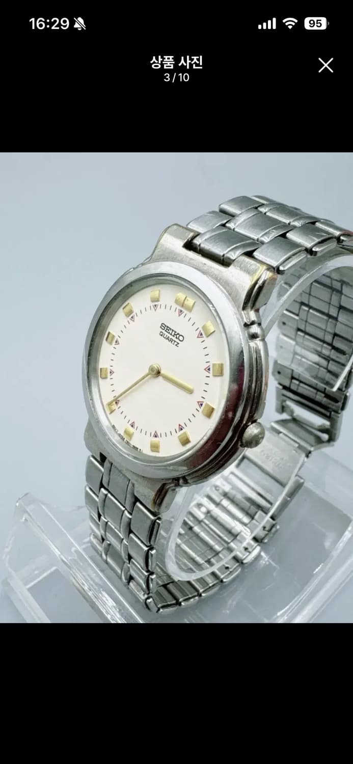 1970년대 빈티지 세이코 쿼츠 손목 시계 상품이미지3