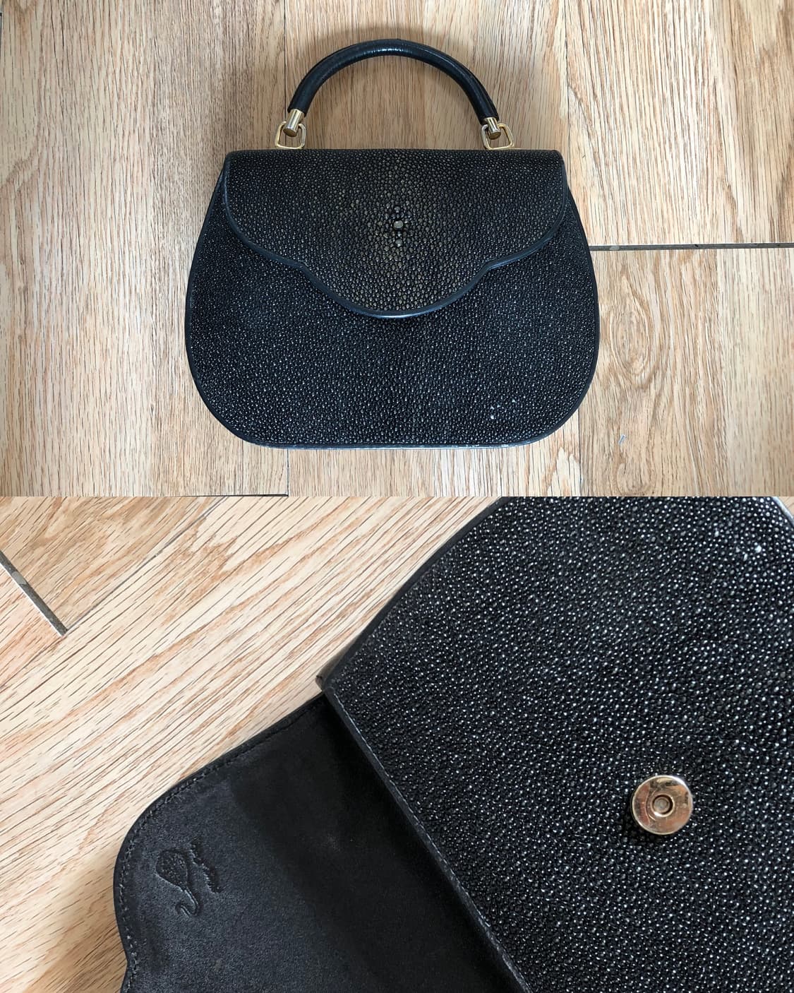 mini bag (stingray leather) 상품이미지1