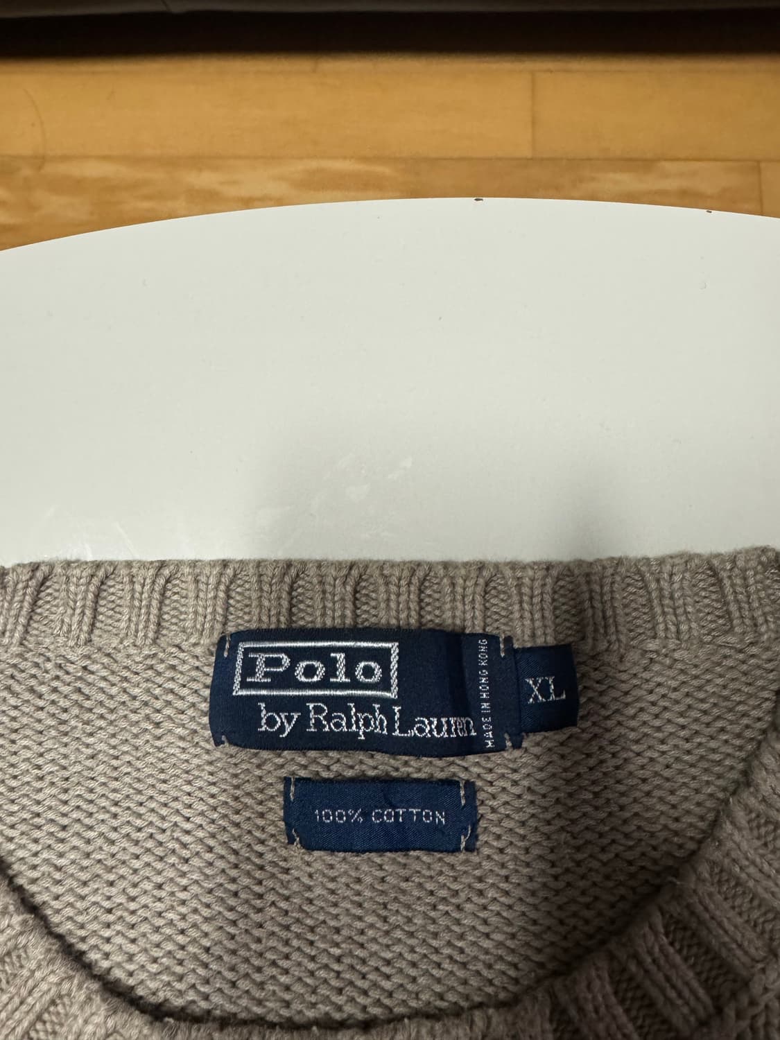 폴로 랄프로렌 브라운 니트 XL 상품이미지2