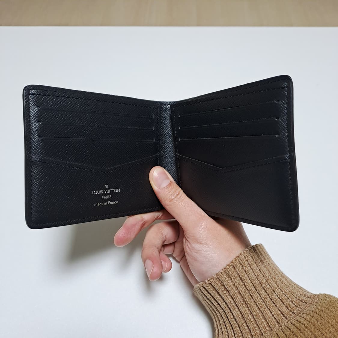 [100%/정품] 루이비통 다미에 슬렌더 반지갑, 루이비통반지갑 상품이미지4