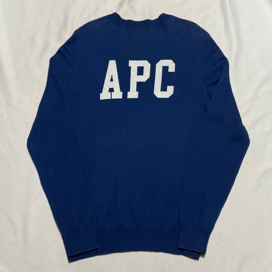 L 아페쎄 블루 조슈아 캐시미어 혼방 니트 스웨터 상품이미지2