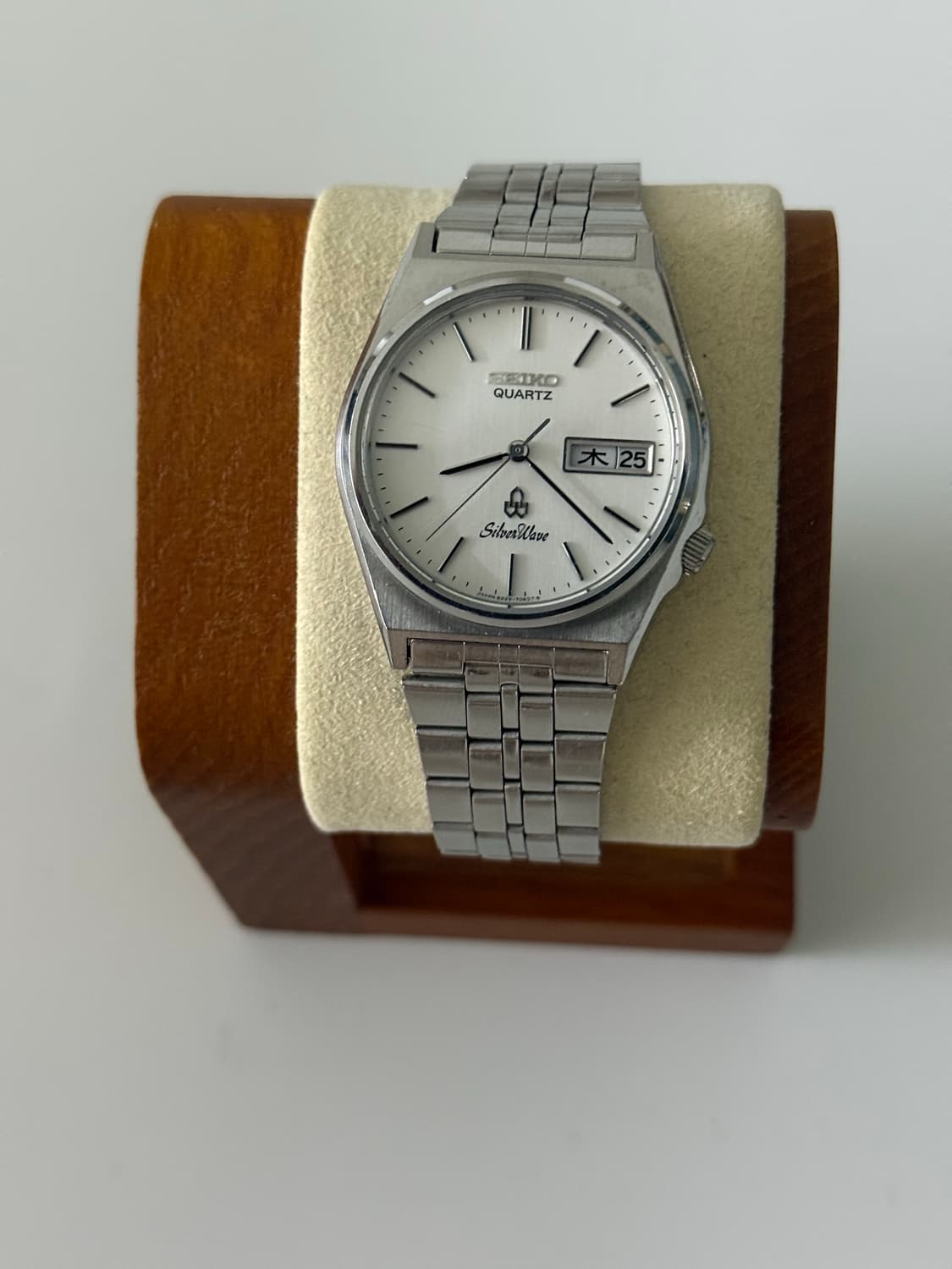 세이코 Seiko 쿼츠 실버웨이브 데이데이트 상품이미지2