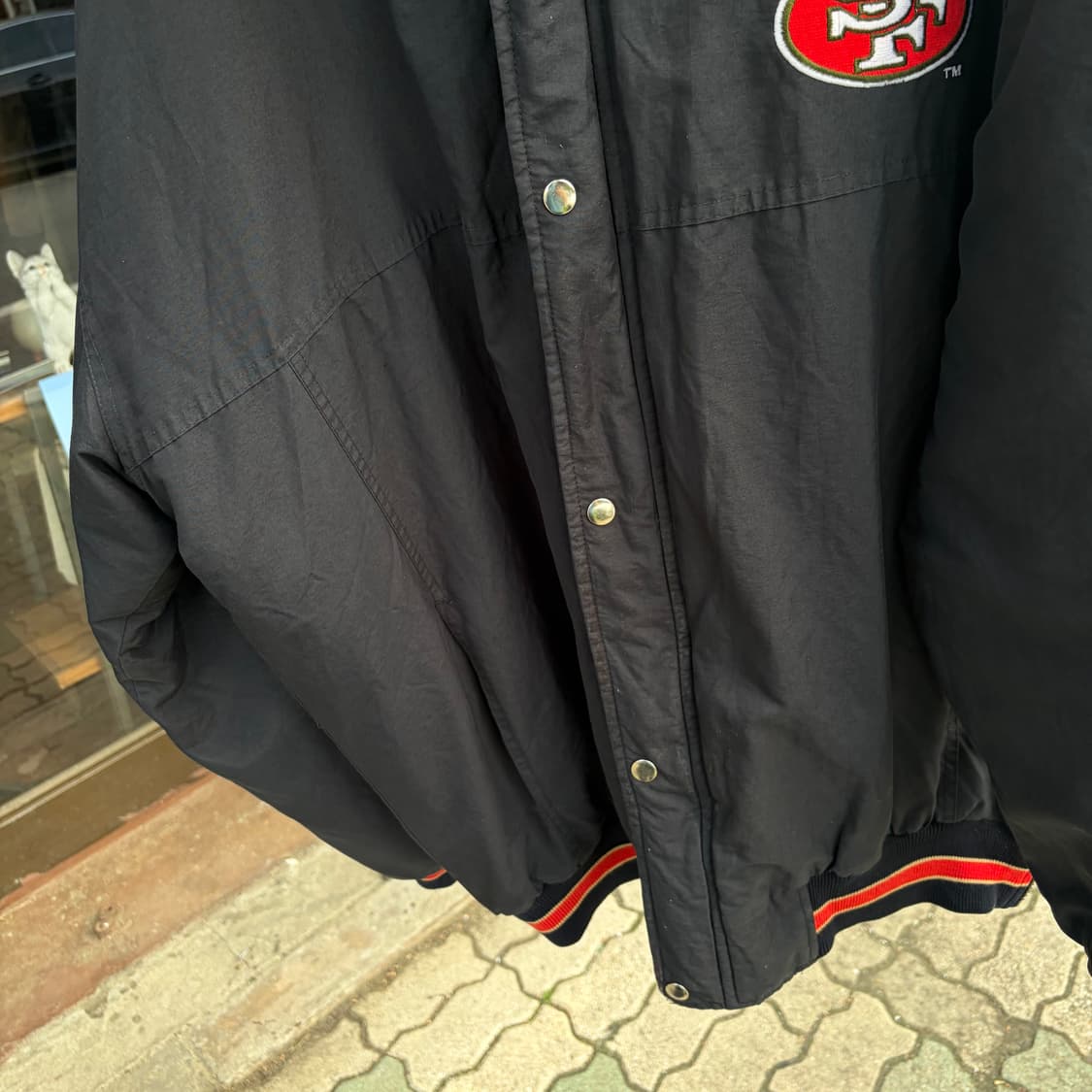 90S STARTER 49ERS HOODED JACKET XL 상품이미지10