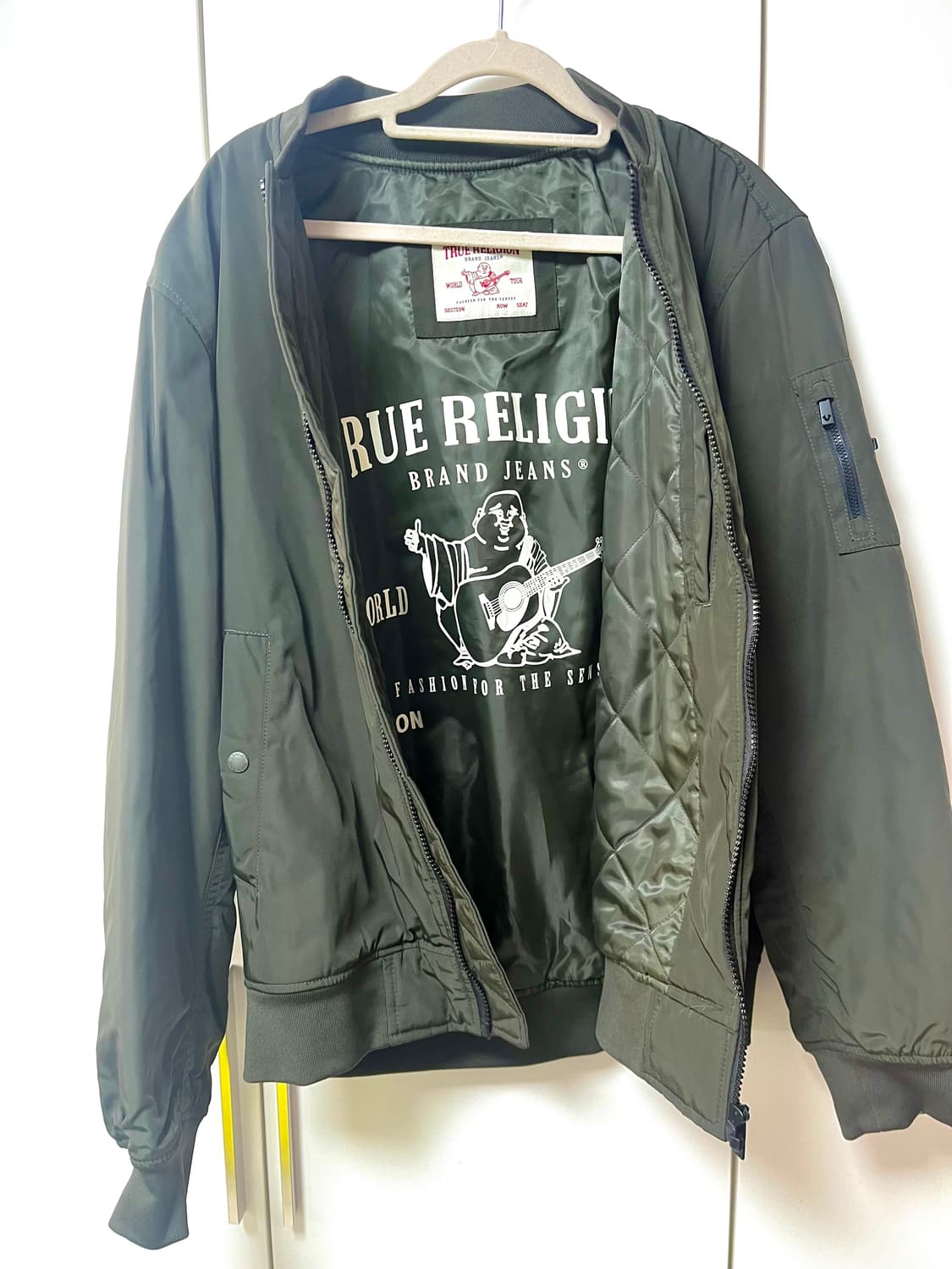 True Religion 봄 점퍼 (카키) 상품이미지6