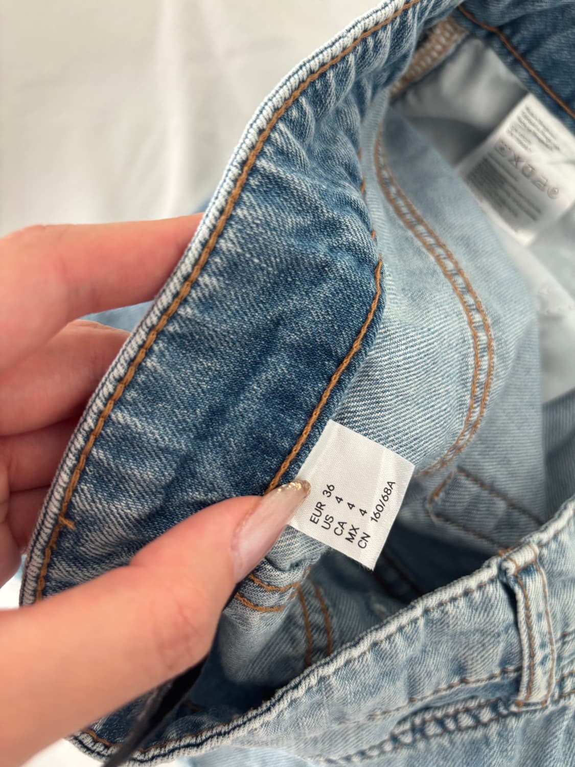 H&M 청반바지 34 상품이미지3