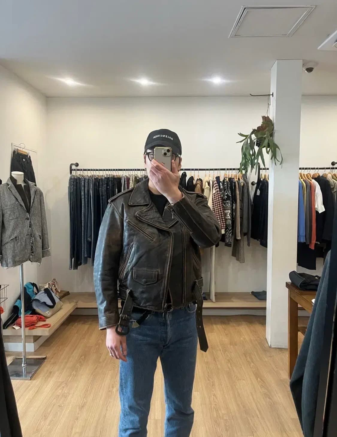 Harley Davidson 소가죽 라이더 자켓 상품이미지2