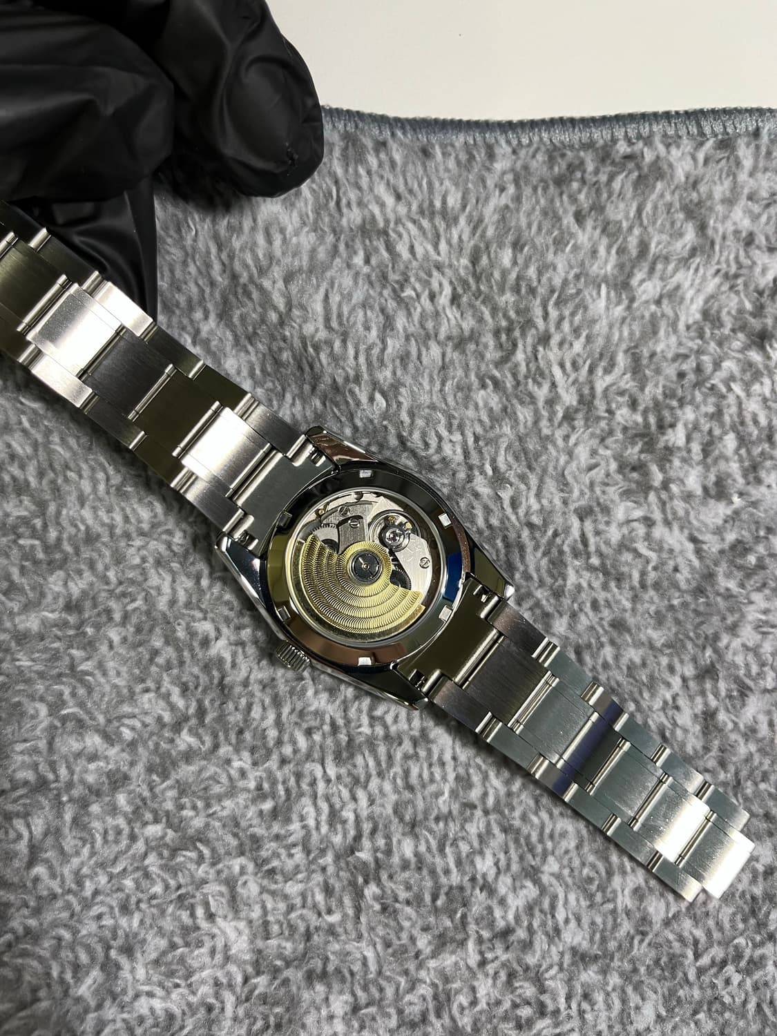 NH35 그랜드세이코 자작나무 36mm 커스텀 새상품 상품이미지2