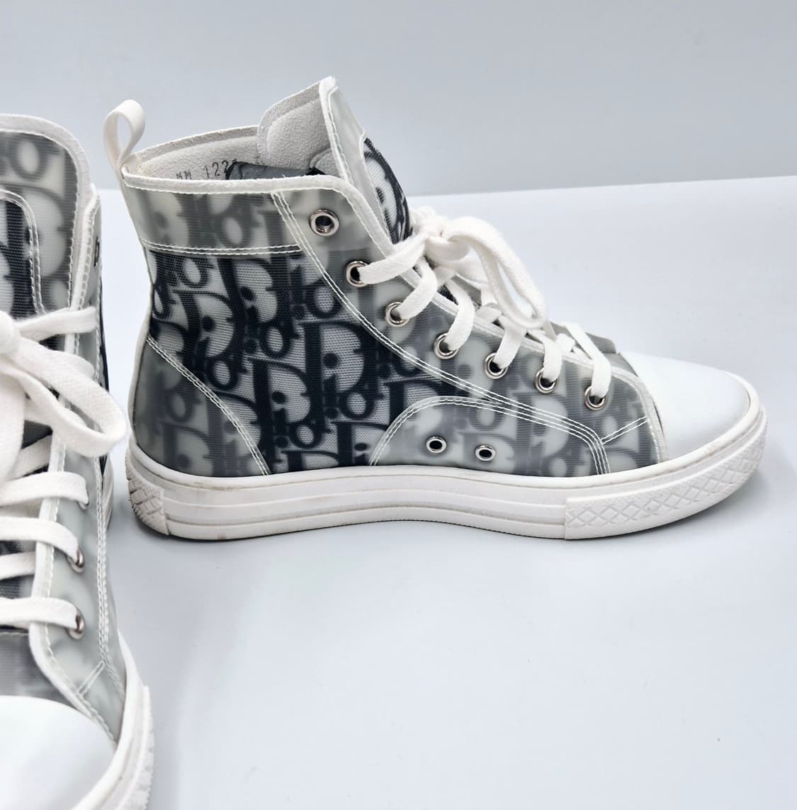 크리스찬 디올 하이탑 스니커즈 (사이즈34) 상품이미지2