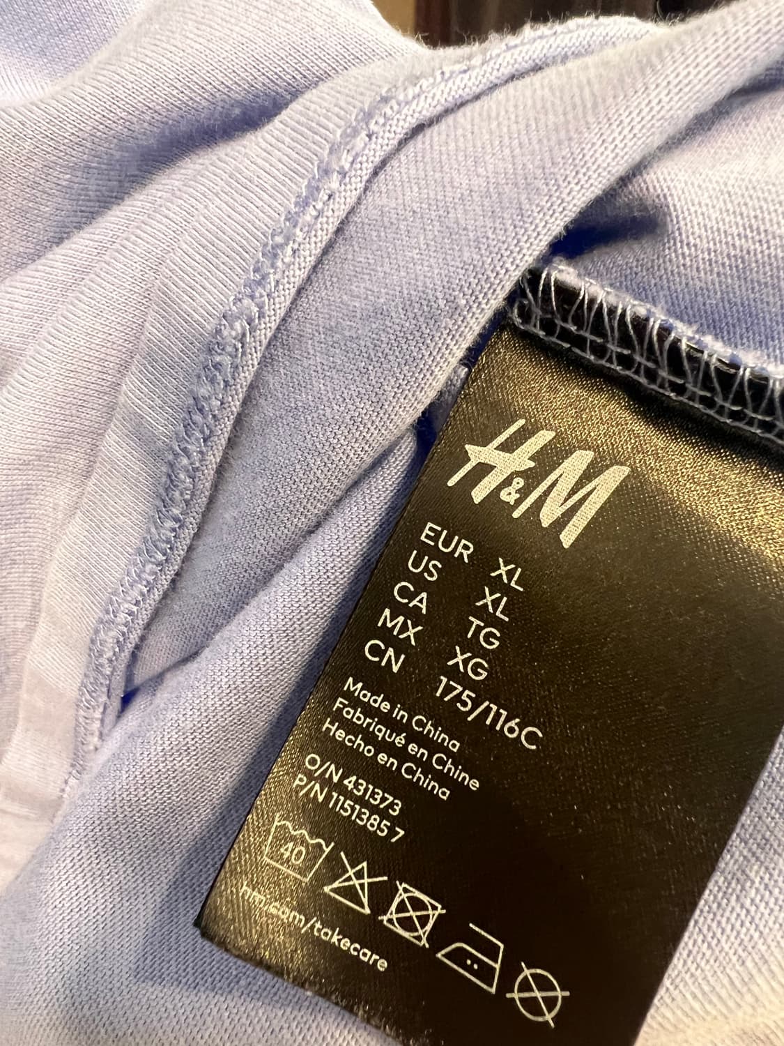 뮈글러 H&M 티셔츠 상품이미지4