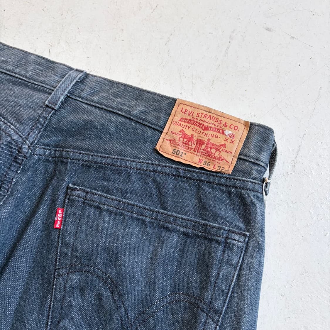 00s 리바이스 501 빈티지 데님팬츠 36x32 상품이미지6