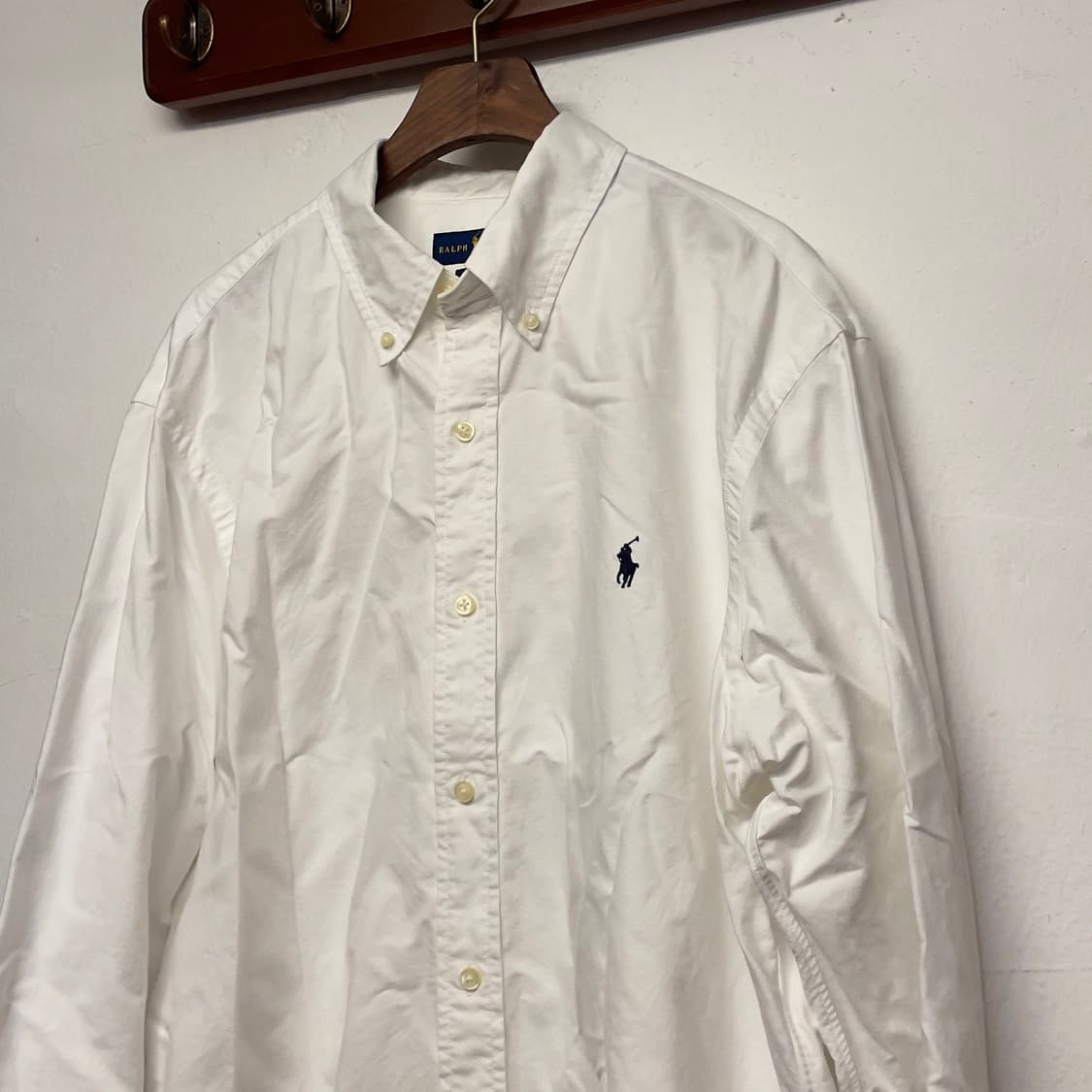 폴로 랄프로렌 옥스포드 화이트 셔츠   상품이미지2