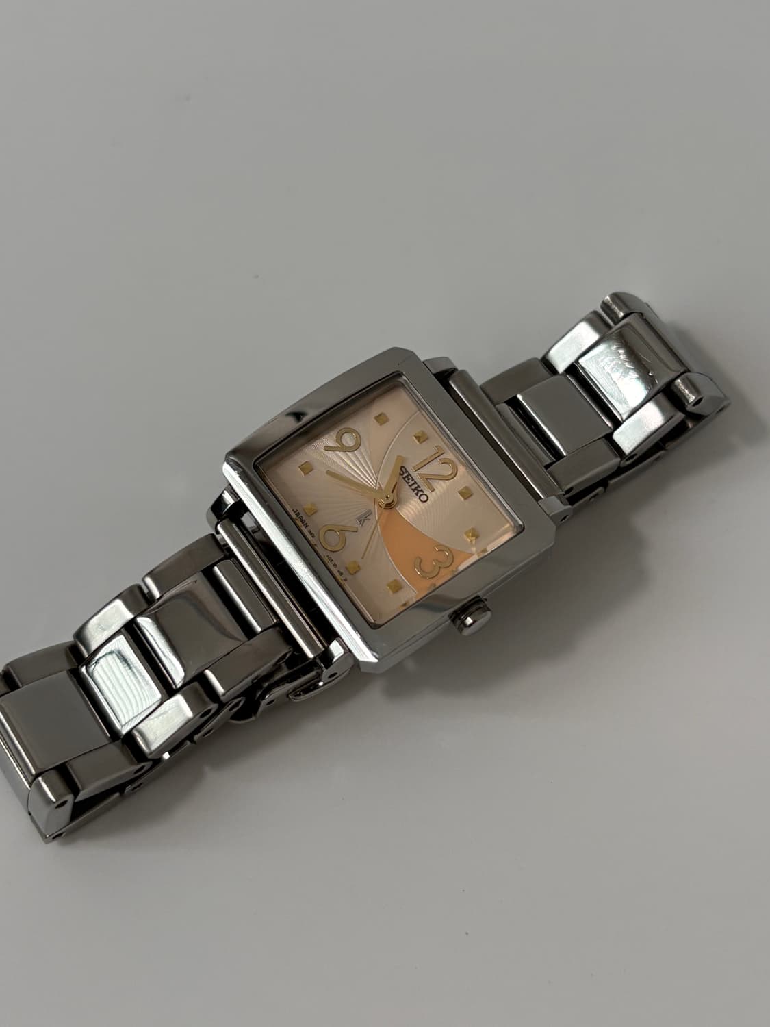 00s lukia silver square ladies quartz 상품이미지4