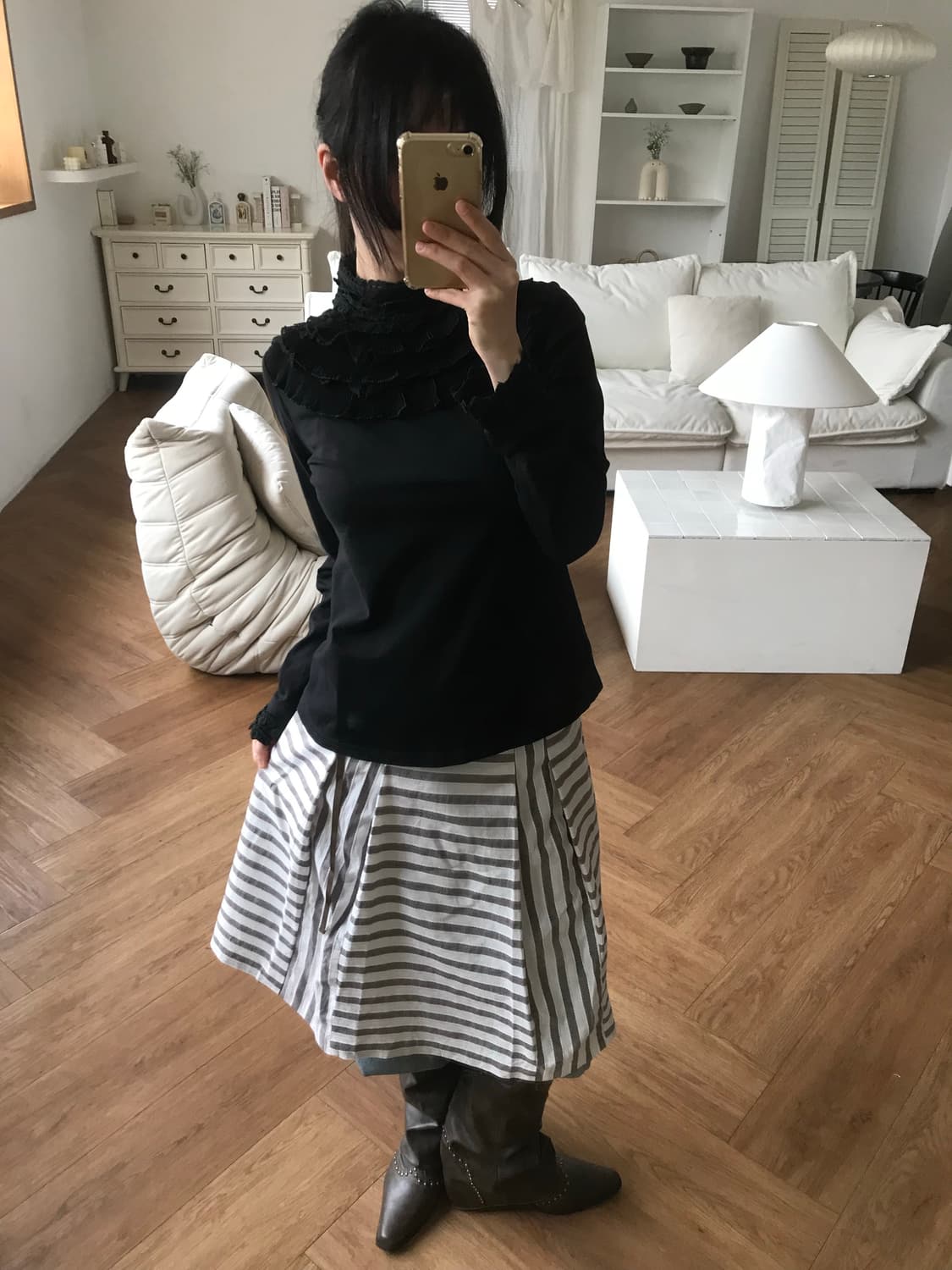 vintage frill top 상품이미지3