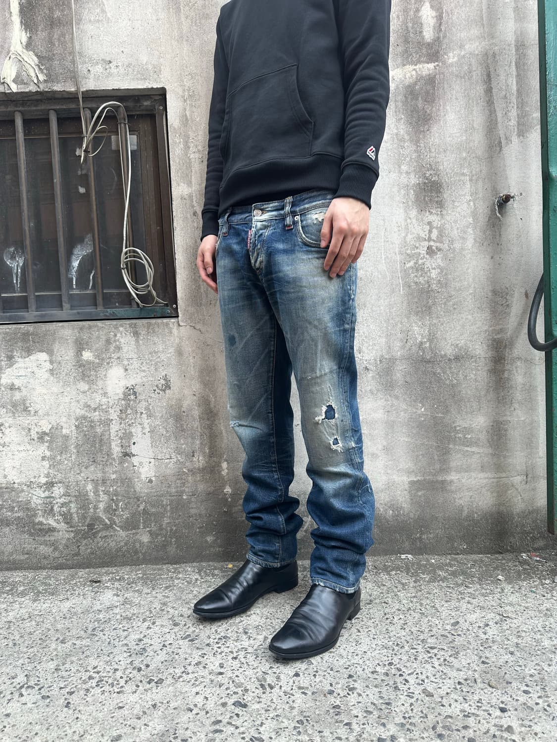 디스퀘어드2 디스트로이드 워싱 데님 팬츠 상품이미지4