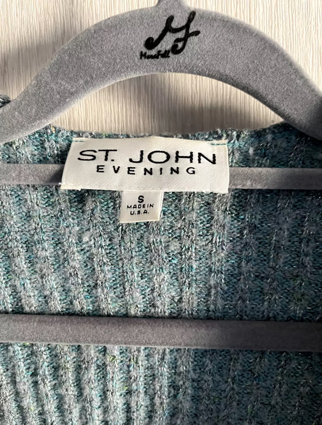 세인트존 블루 니트 가디건 상품이미지4