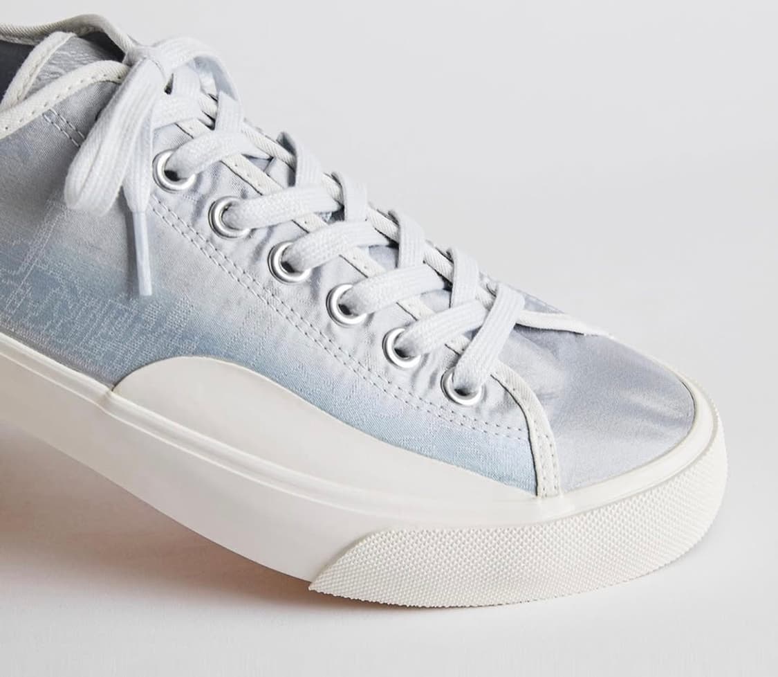 먼슬리슈즈 송해나 정혁 실크 스니커즈 라이트블루 245  상품이미지6