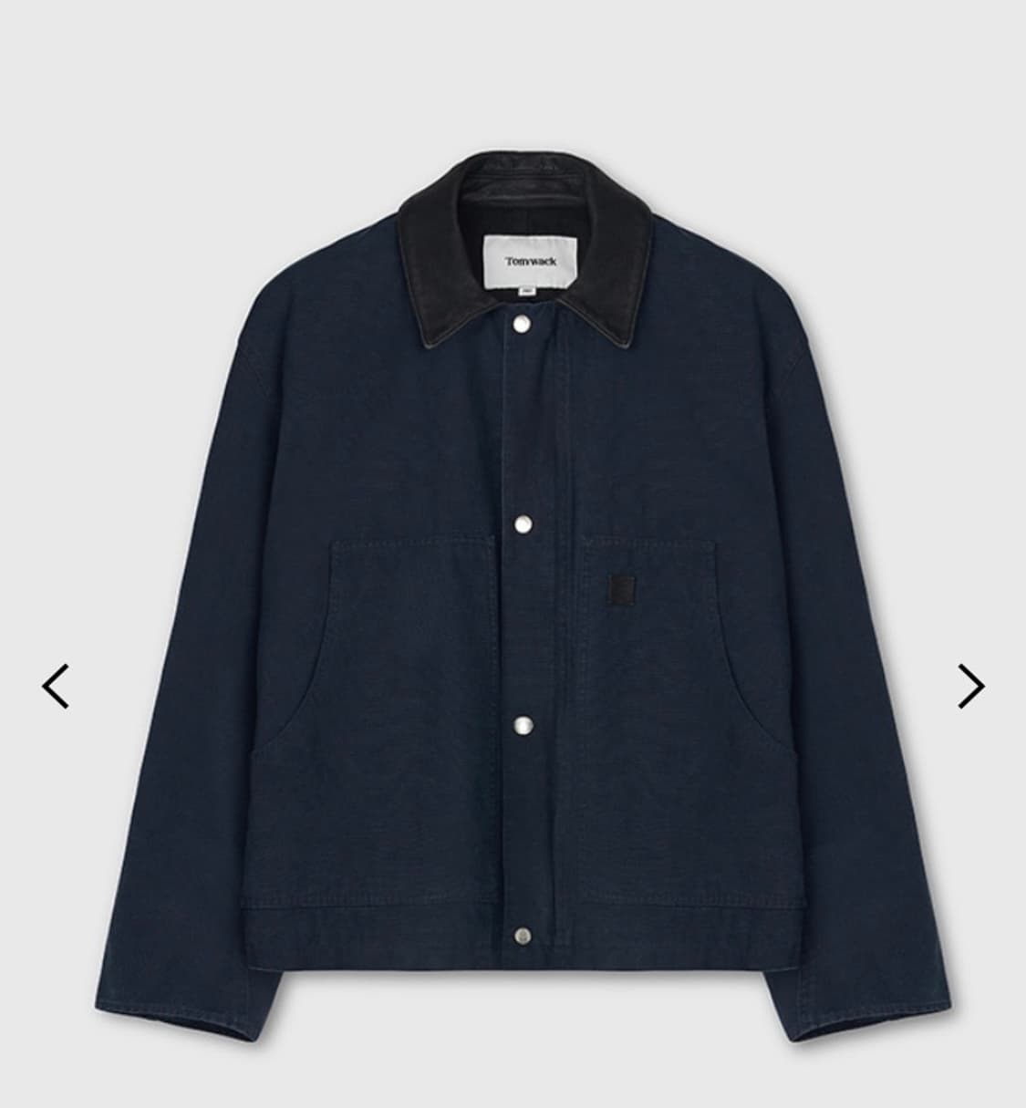 토니웩 레더카라가먼트 워크자켓 페디드네이비 상품이미지9