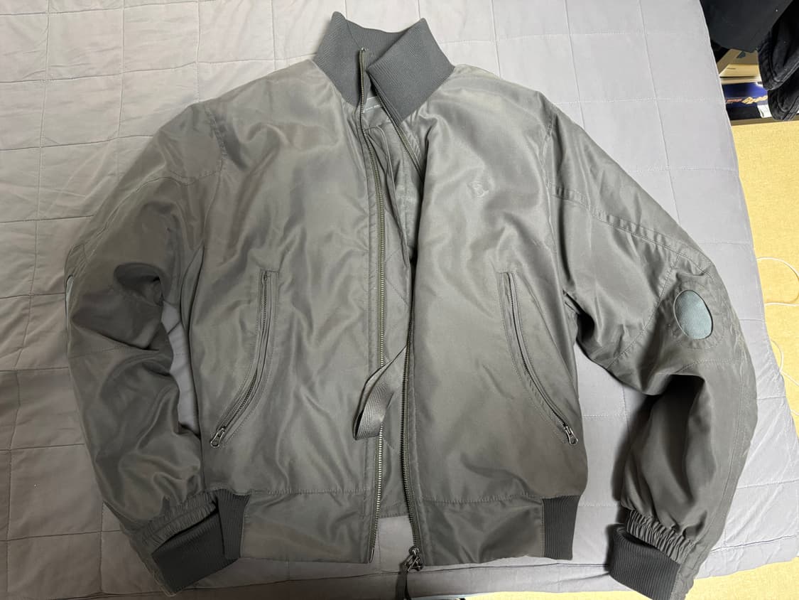 산산기어 봄버 자켓 카키 1사이즈 상품이미지2