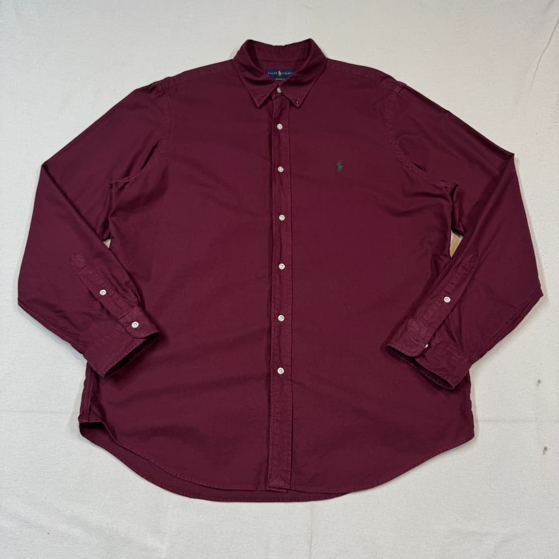 XL) 폴로 랄프로렌 클래식핏 가먼트다이 옥스포드 셔츠 상품이미지1