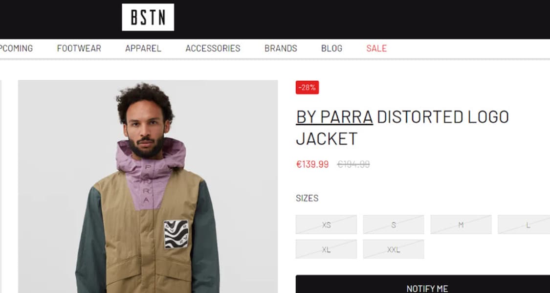 by parra 자켓 distored 자켓 XL사이즈 탭채새제품 상품이미지2