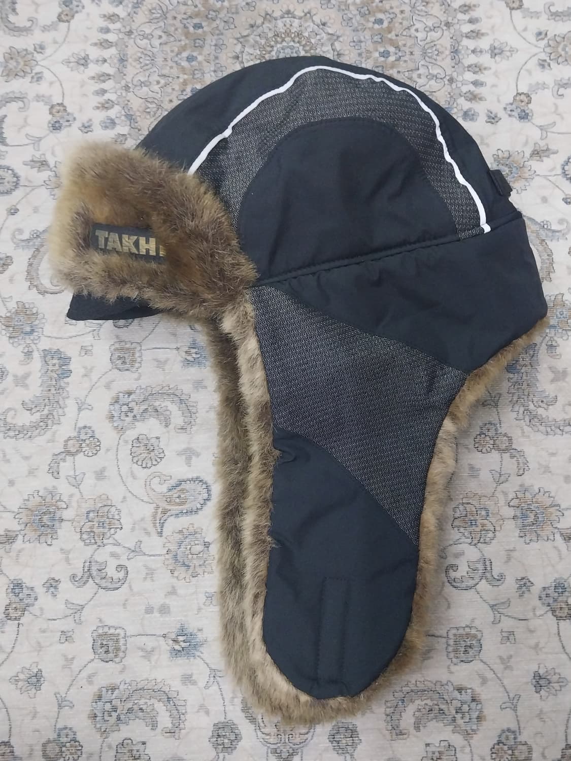 TAKHI 방한 귀달이 모자 블랙 퍼 M 상품이미지3