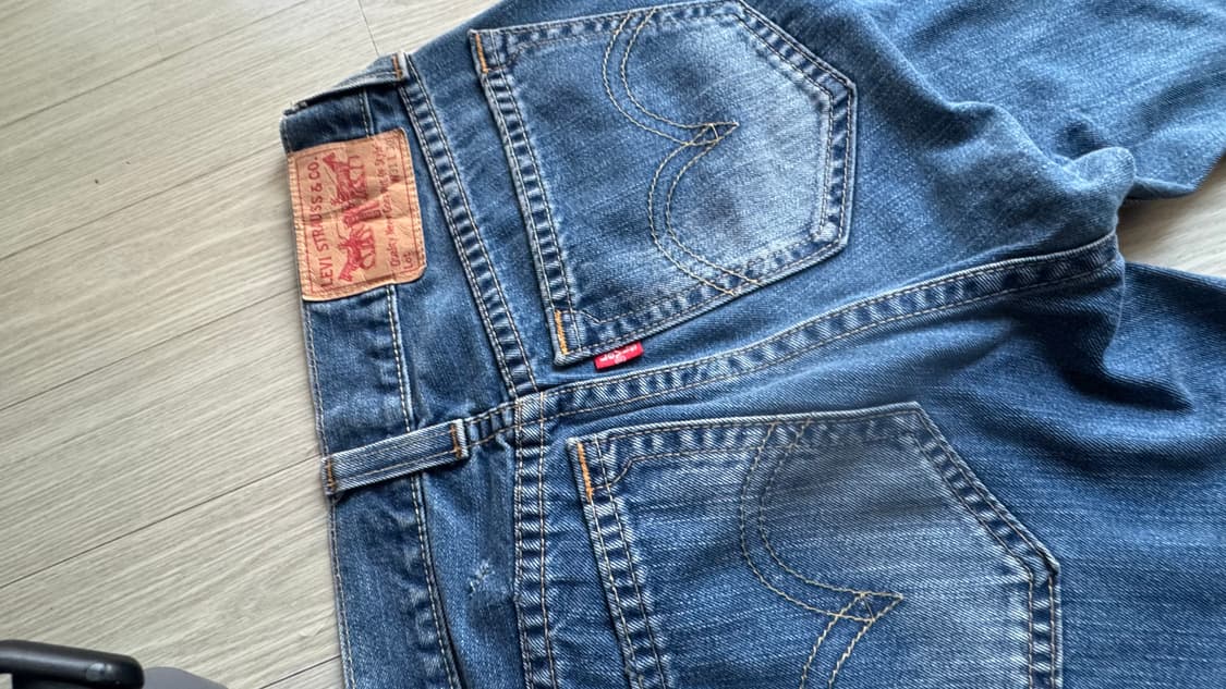 리바이스 타입1 w31 l30 데님팬츠 판매  상품이미지8