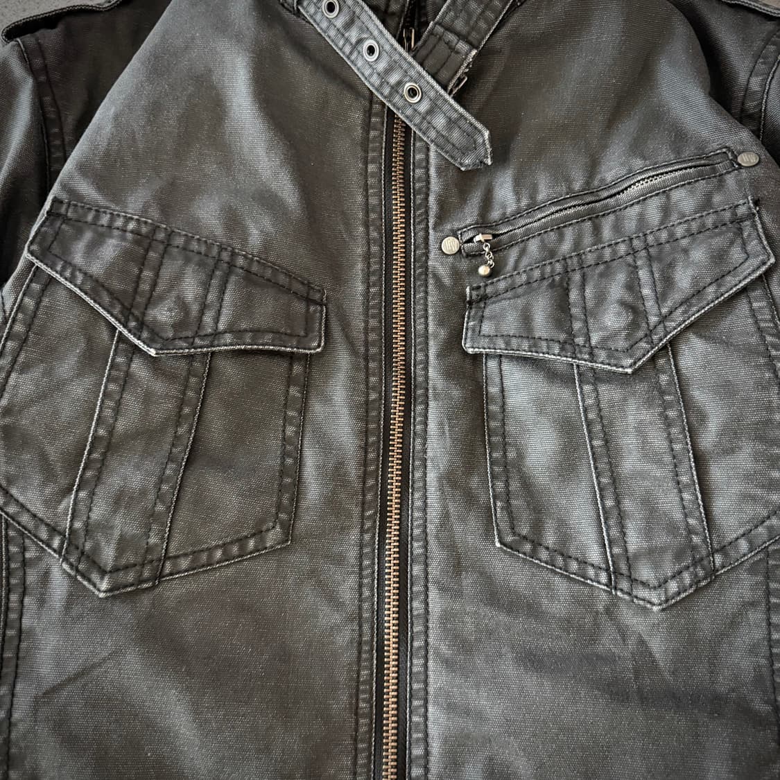 Hideaways biker jacket 상품이미지3