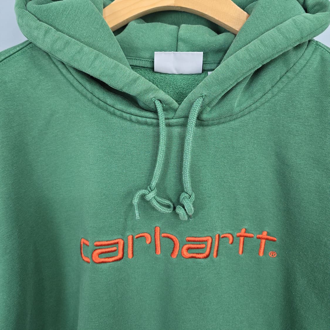 남성 칼하트 Carhartt WIP 로고 자수 후드티 XXL 상품이미지2