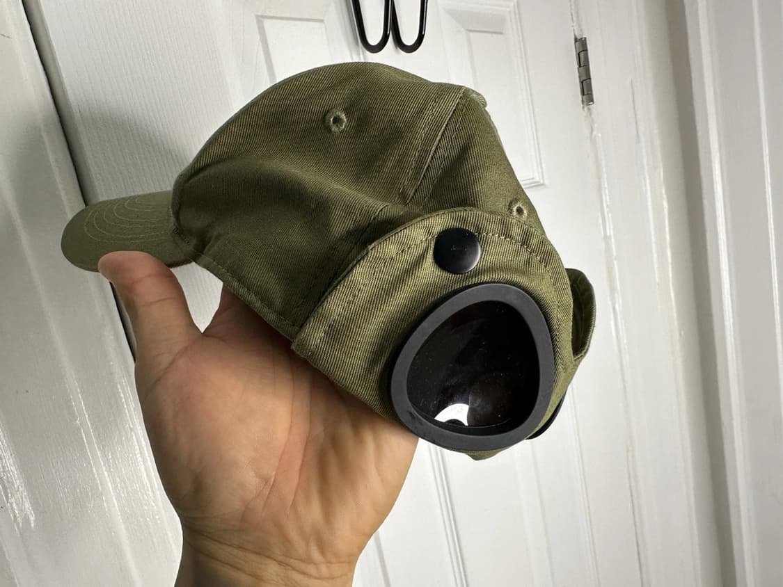 C.P 컴퍼니 고글 볼캡 올리브 그린 상품이미지7