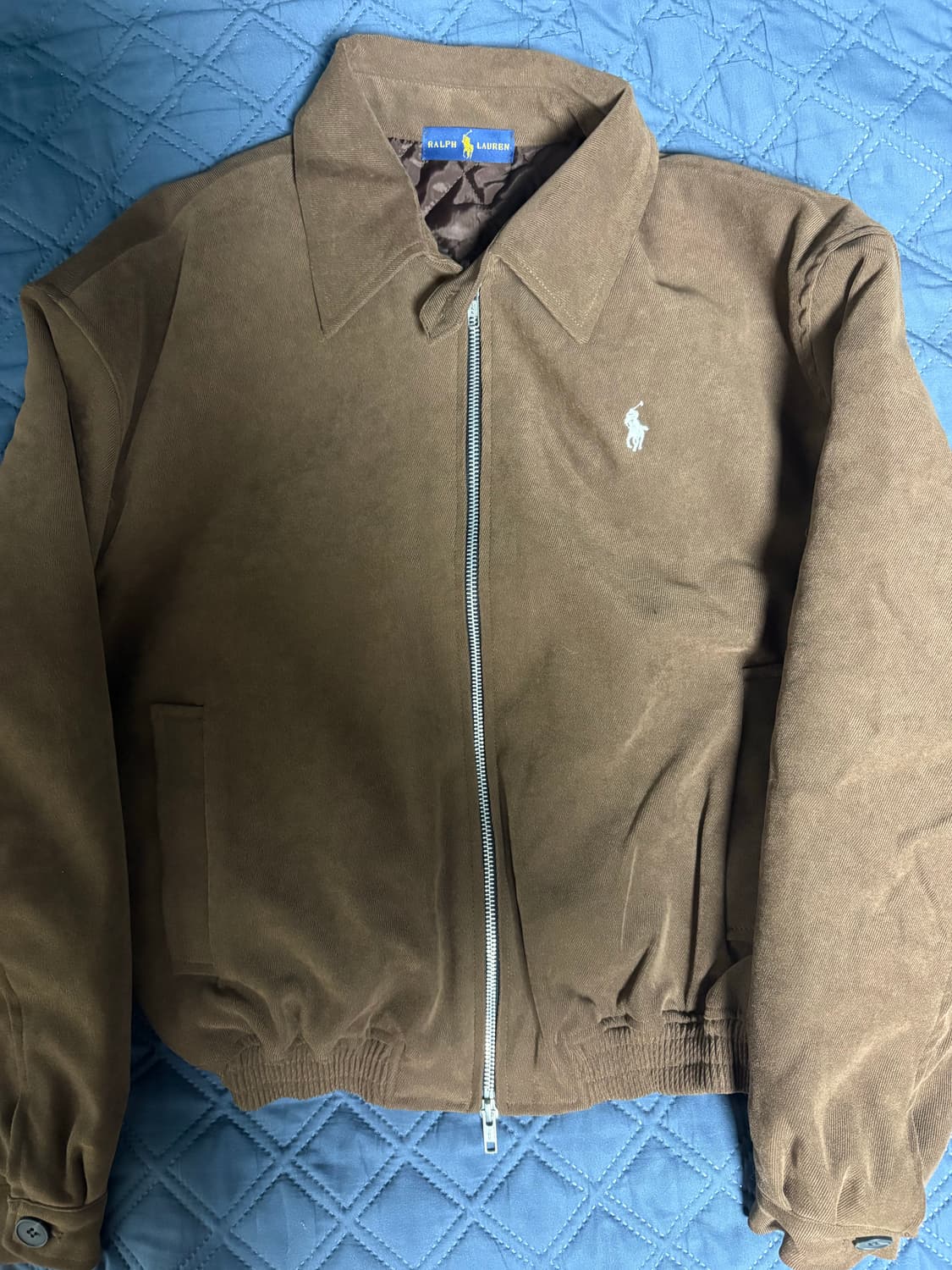 폴로 스웨이드 자켓 (브라운) 새상품⭐️⭐️ 상품이미지1