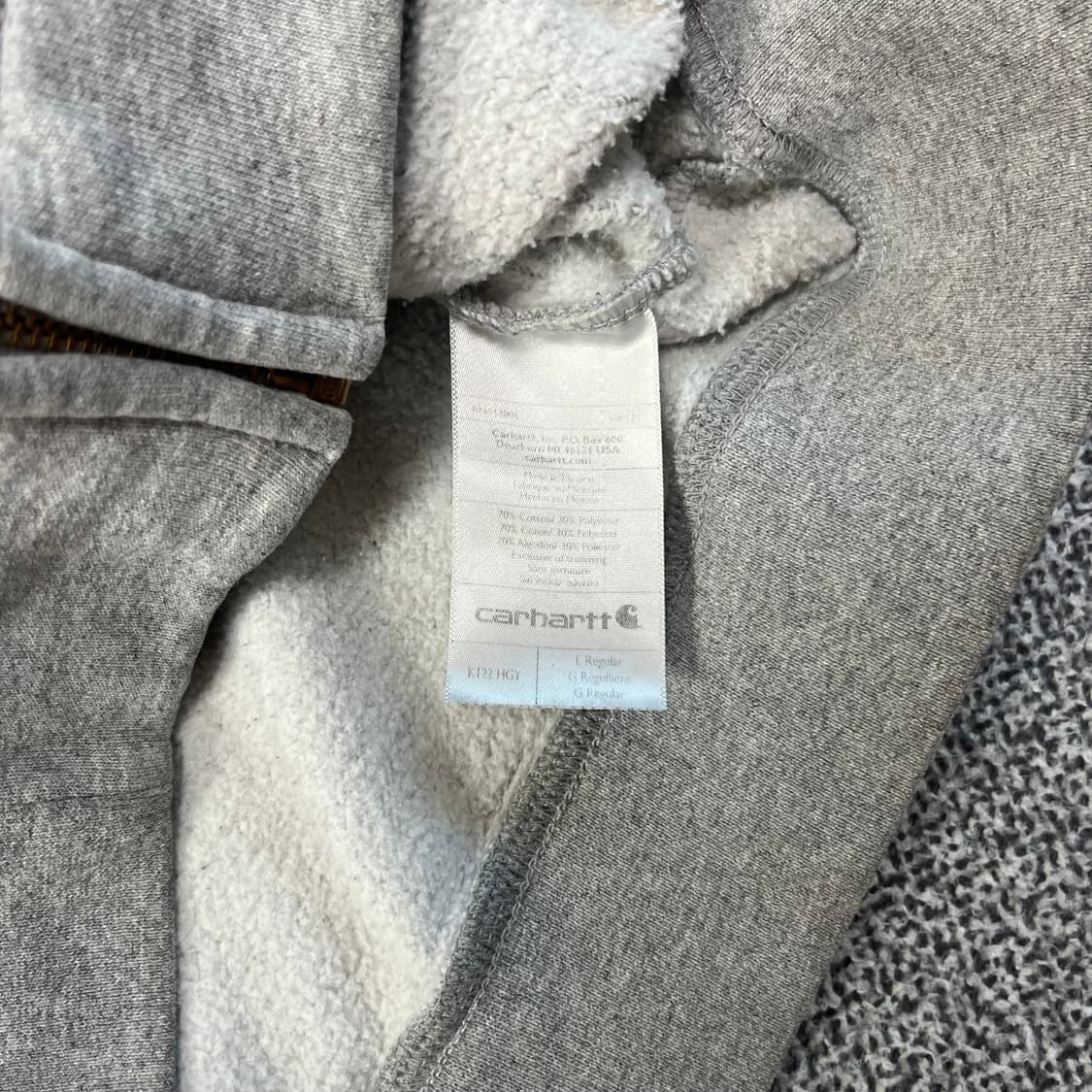 <칼하트 그레이 후드집업> No.1432 상품이미지8