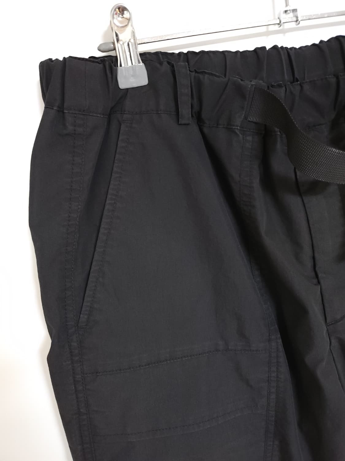 44 준지 블랙 스트랩 카고 팬츠 바지 JC0421P765 상품이미지2