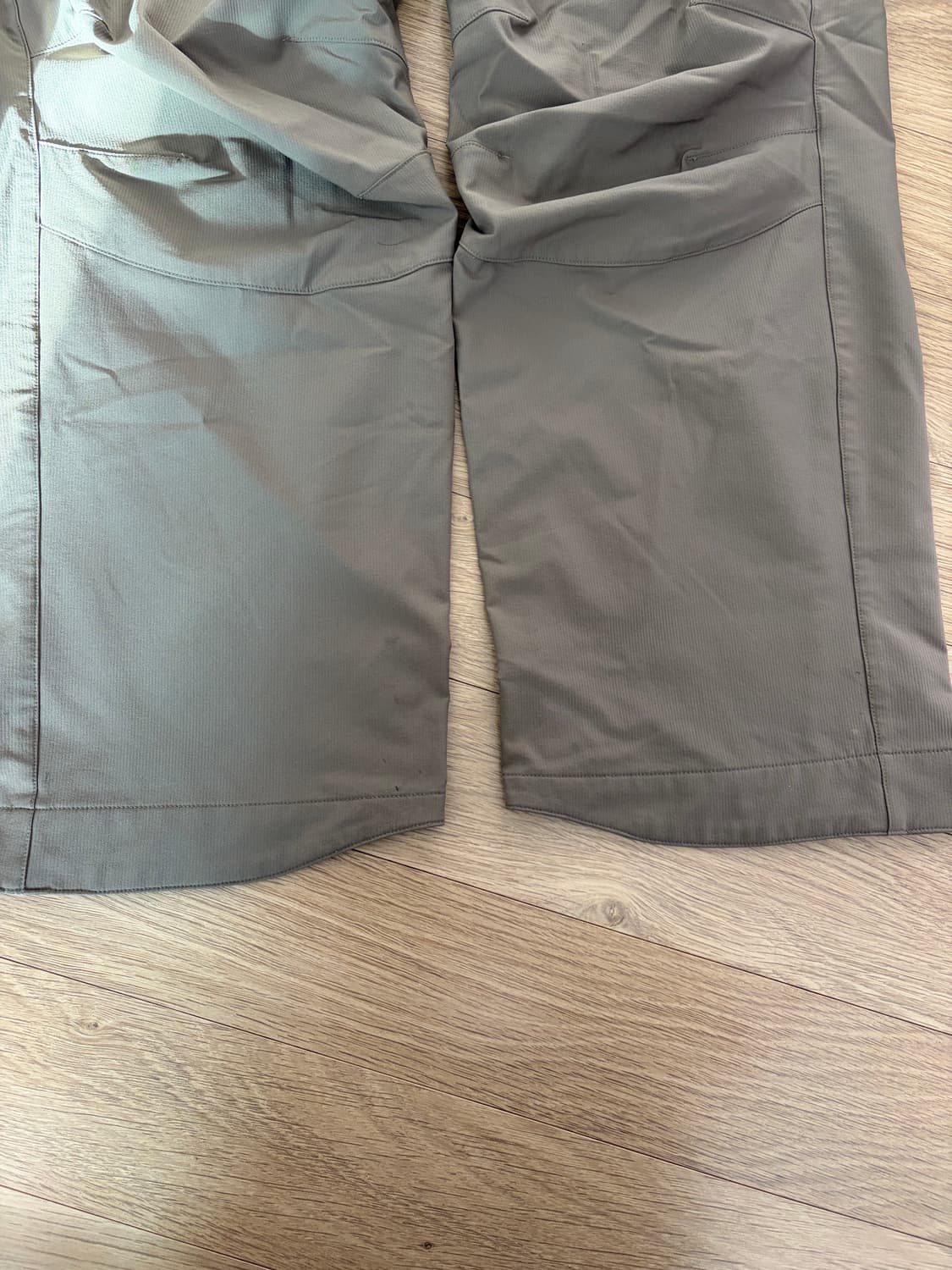 [1]산산기어 패널드 다트 팬츠 애쉬 브라운 - 23FW 상품이미지3