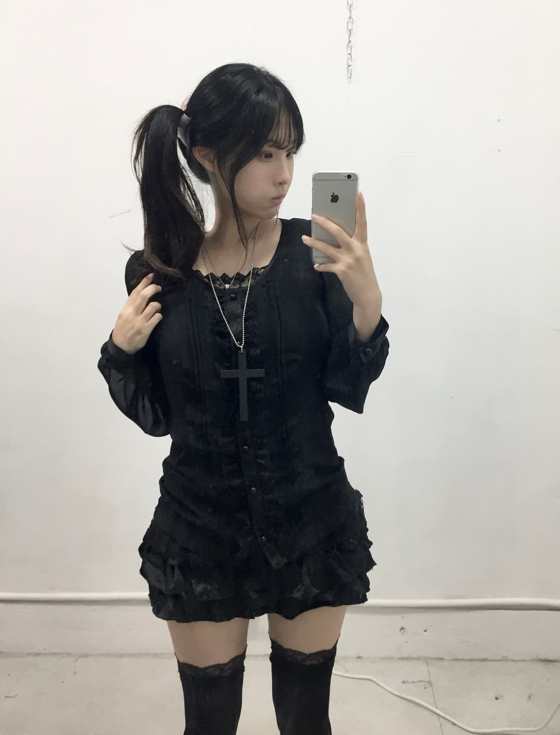 [N.P.S] 코디셋 ! 공겜여주 로걀 시스루 코디셋 상품이미지1