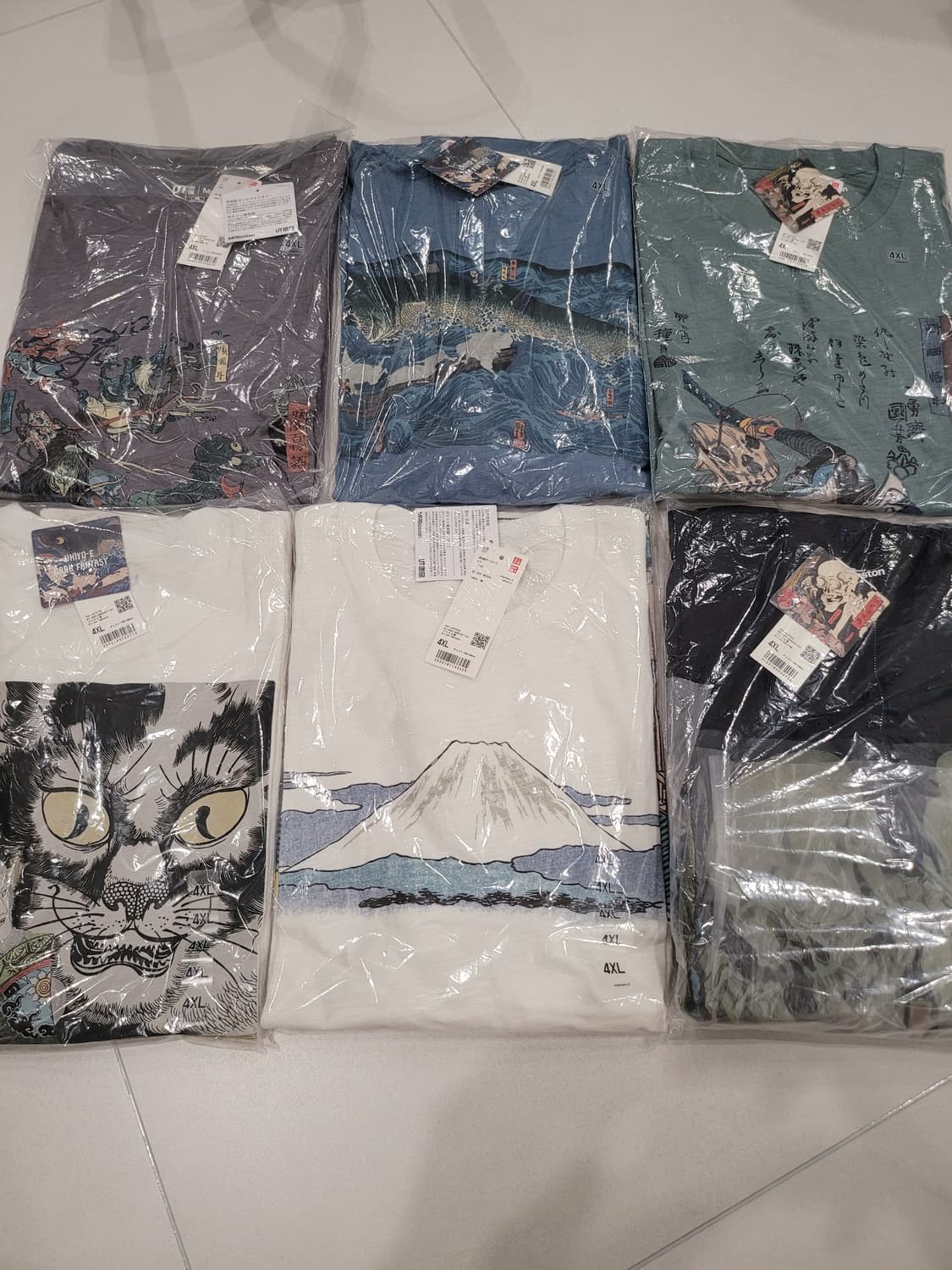 [희귀/4XL 유니클로 x 보스턴 미술관(MFA) 콜라보 UT 6종 일괄 상품이미지1