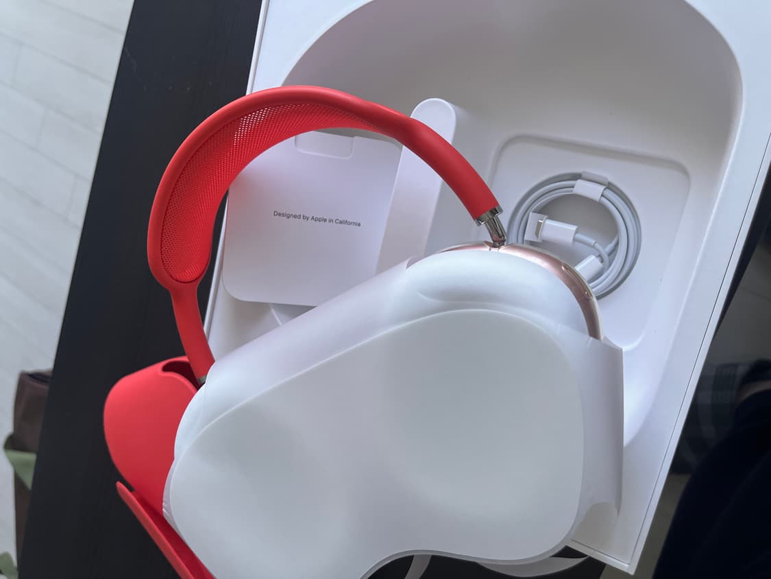 에어팟 맥스 핑크 (S급상태) 상품이미지6