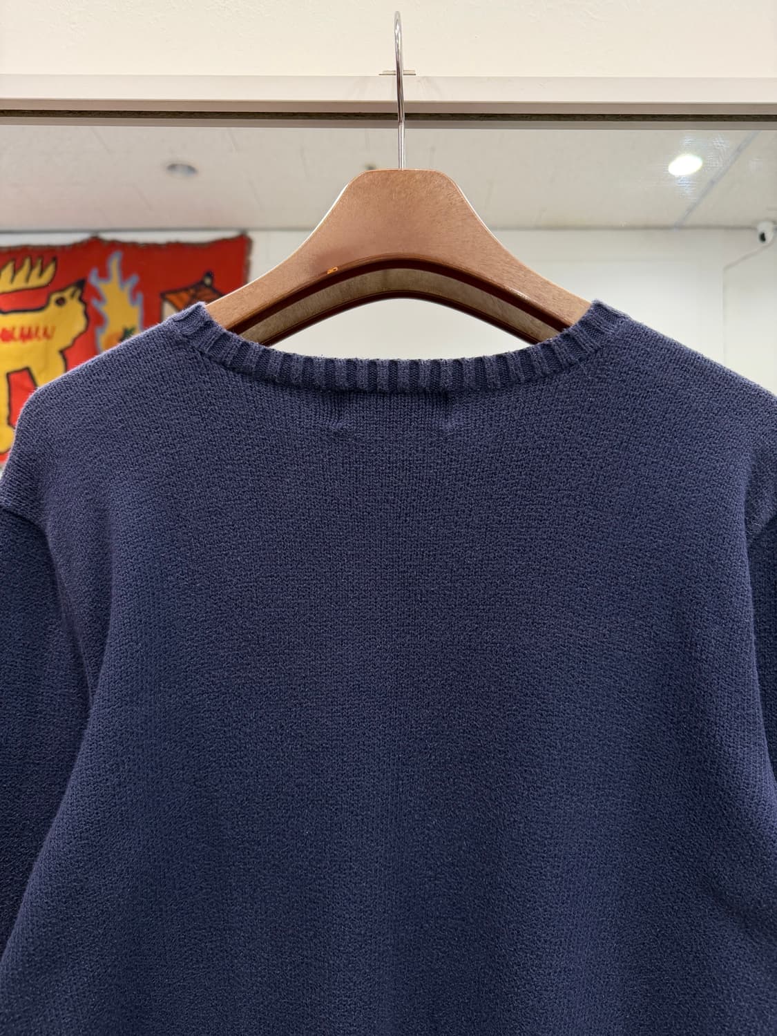 Polo ralph lauren 폴로 랄프로렌 크루넥 니트 (navy) 상품이미지5