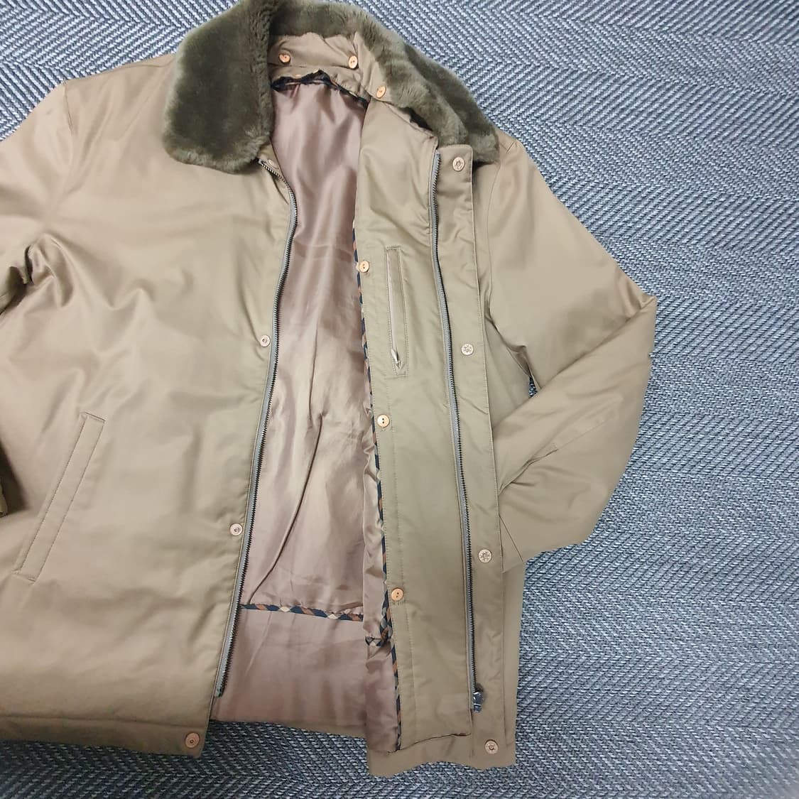 마에스트로 구스다운 집업점퍼 남자105~110 상품이미지5