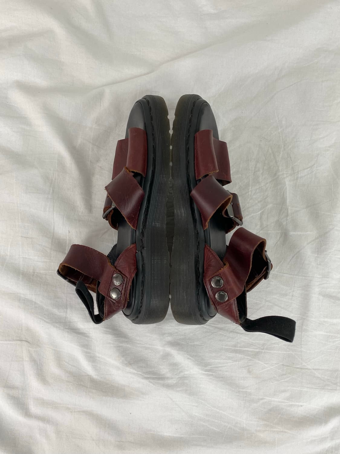 닥터마틴 그리폰 버건디 레더 샌들 220 <17> 상품이미지3