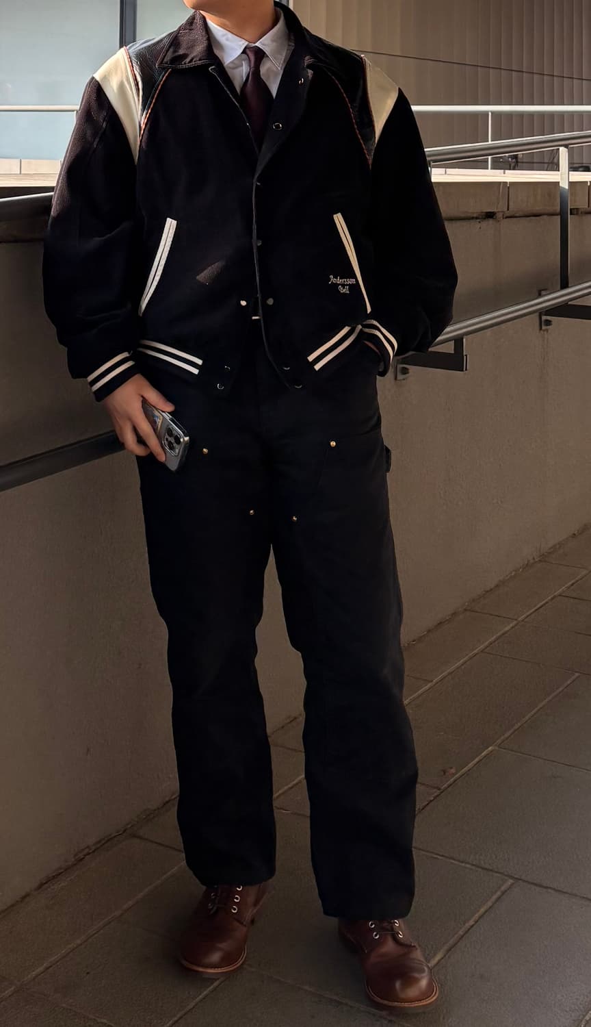 칼하트 디어본 캔버스 더블니 팬츠 상품이미지3