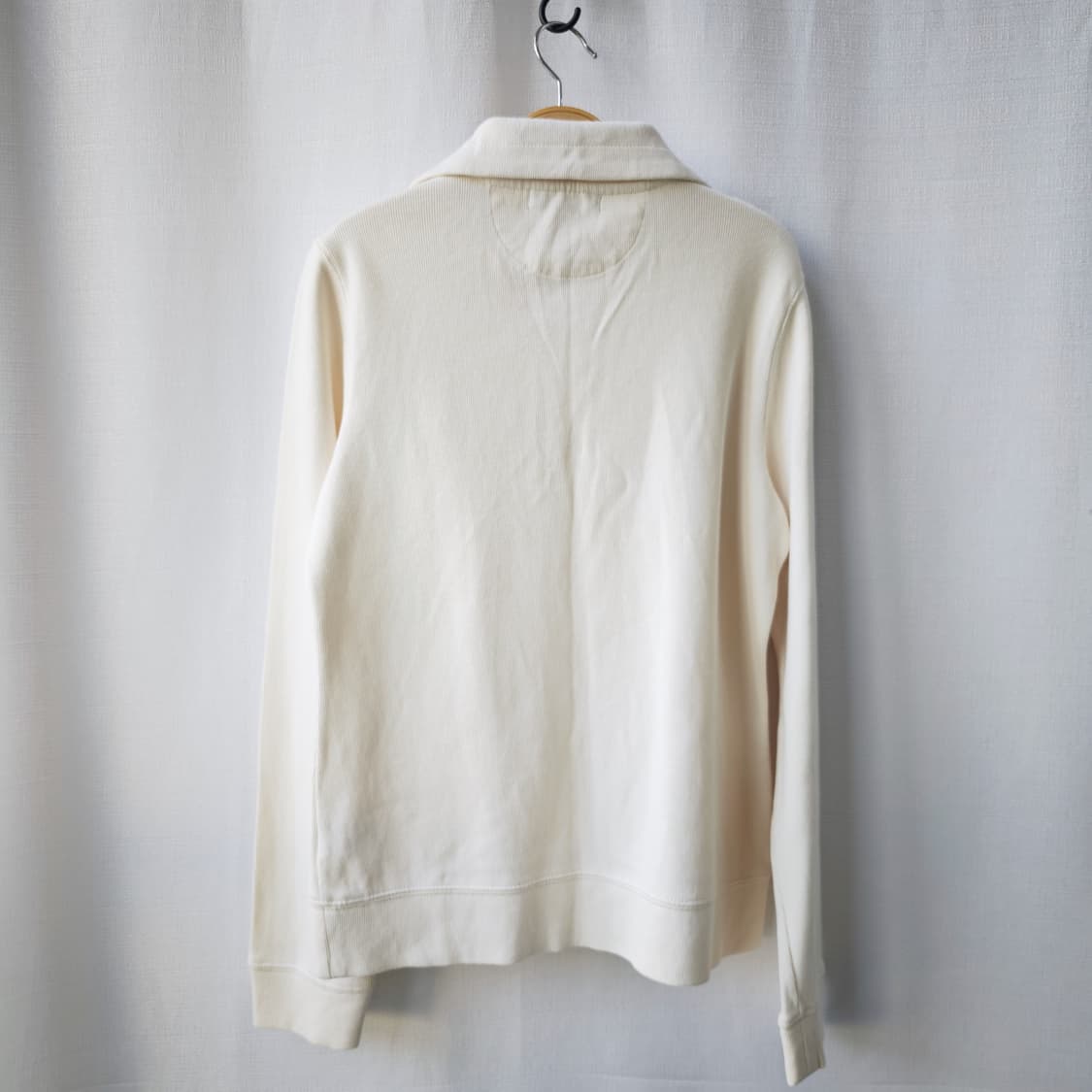 로렌 랄프로렌 골드 크레스트 하프 집업 풀오버 아이보리 S 상품이미지6