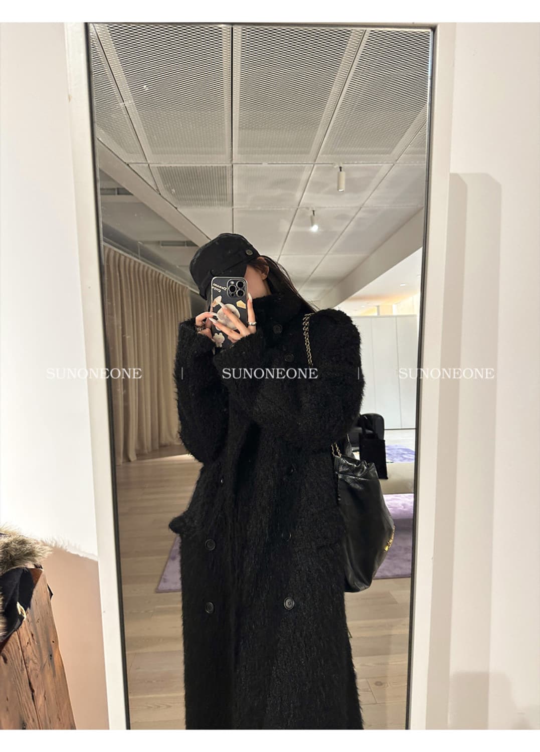 파리지앵바이브 코트 s 상품이미지2