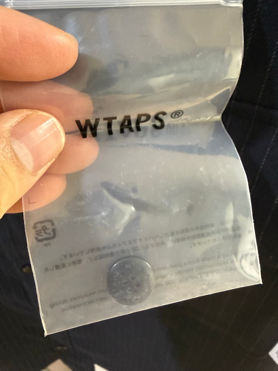 WTAPS 더블탭스 오버셔츠 네이비 상품이미지9