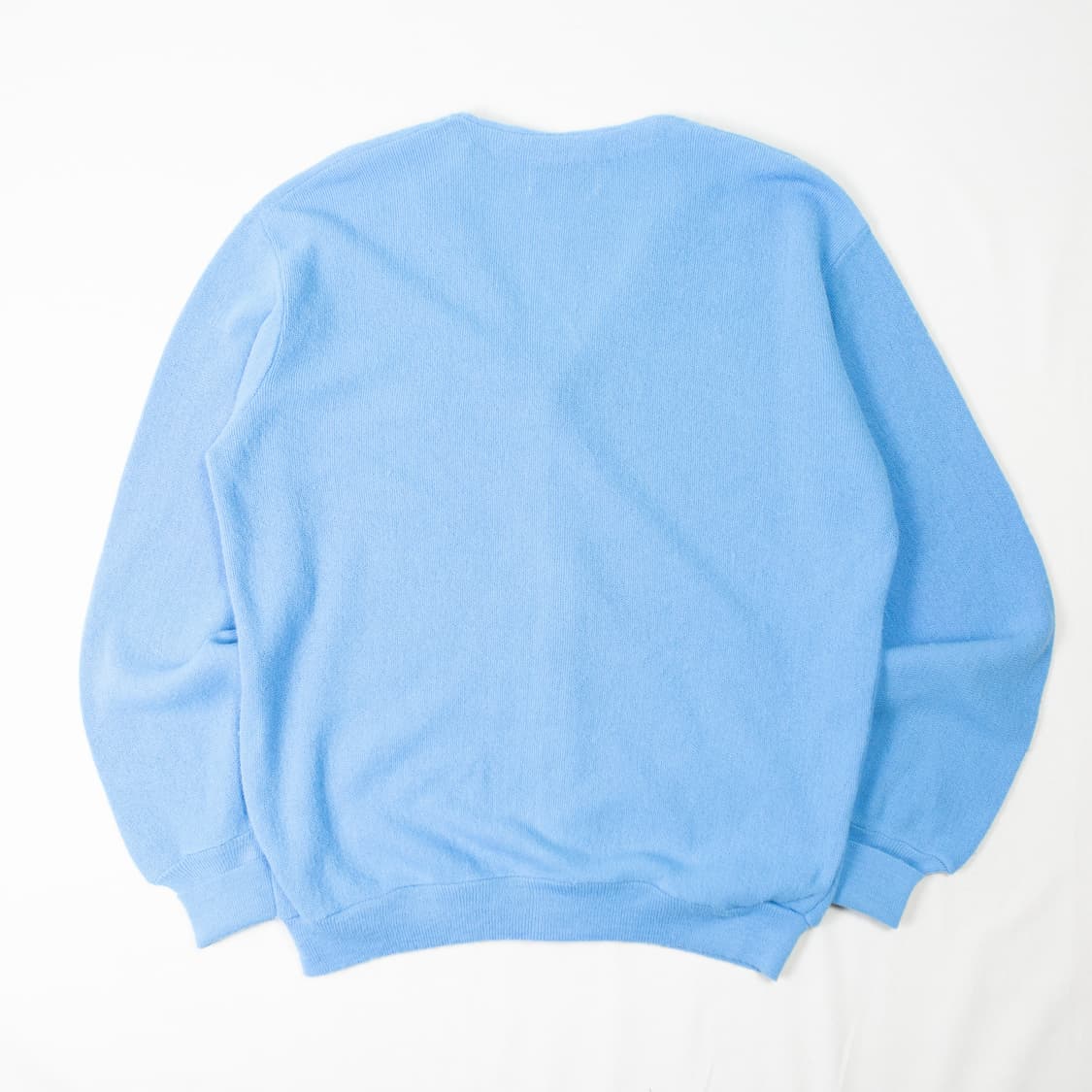 70s IZOD 라코스테 아크릴 가디건 스카이블루 상품이미지9