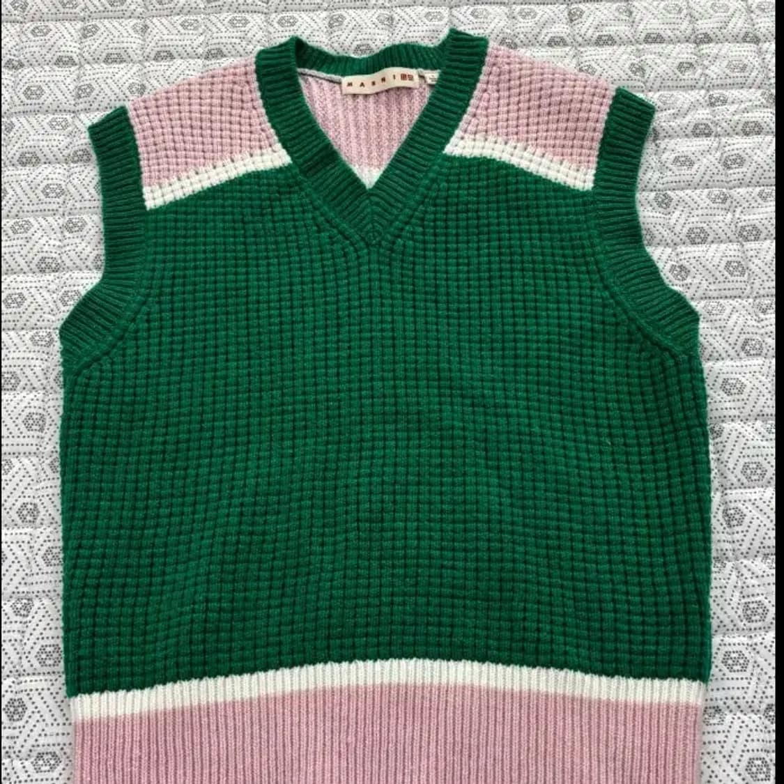 마르니X유니클로 2개포함 니트 베스트 L M 두개가격임 상품이미지4