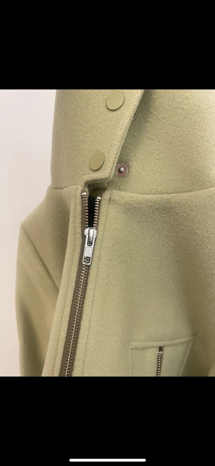 FREAKS 올리브 울 하프자켓 상품이미지5